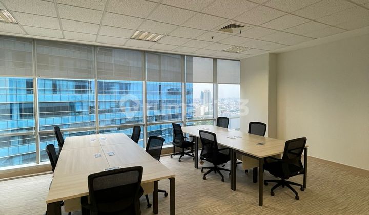 Disewakan Ruang Kantor Furnish Baru Jadi 118sqm Mega Kuningan