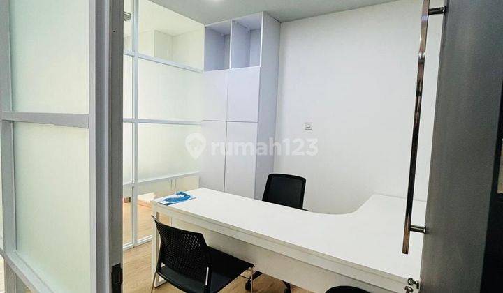 Sewa Kantor Furnished 18 Office Park 125m2 Langsung Bisa Survey 2