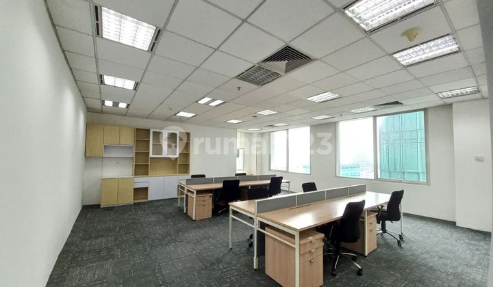 OFFICE FOR RENT FURNISHED MEGA KUNINGAN DEA TOWER AREA 114m2 FULLY FURNISHED