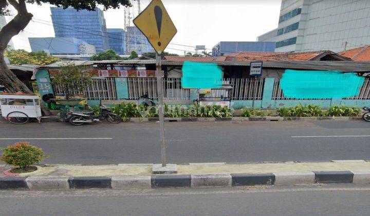 Tanah Pinggir Jalan Utama Strategis , Depan Pintu Tol  ,Zona Komersil, Shm - Sertifikat Hak Milik,  di Kebon Jeruk 2