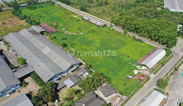  Dijual Kavling Izin Industri di Cilkande, Luas 4ha 2