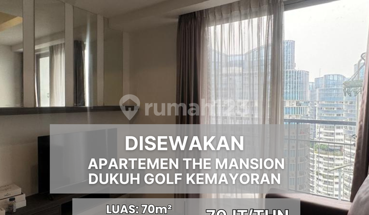 Disewakan Apartemen @ The Mansion Dukuh Golf Kemayoran 0 Kamar Tidur 2