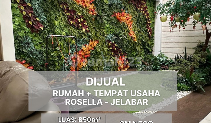 Dijual Rumah + Tempat Usaha @ Rosella - Jelambar ( Tubagus Angke)