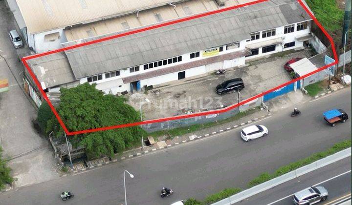 Gudang Lingkar Luar Barat Cengkareng Hadap Jalan Raya 1