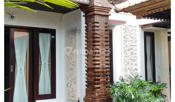RUMAH ARTISTIK 2 LANTAI DI LOKASI PREMIUM TUKAD BALIAN DENPASAR  ( A53)  4