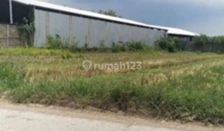 Tanah Zona Industri lokasi sekitar banyak Pabrik Gudang 1