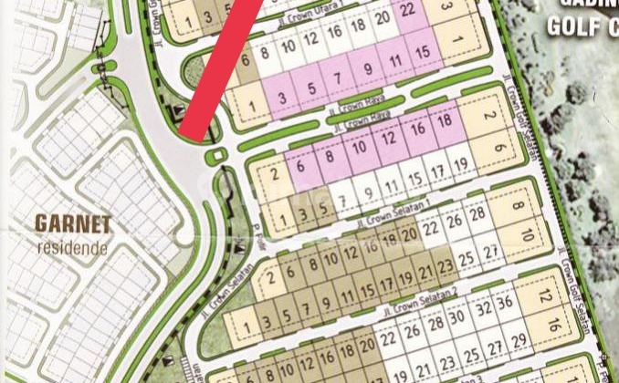 Golf View Plot at Crown Pondok Hijau Golf