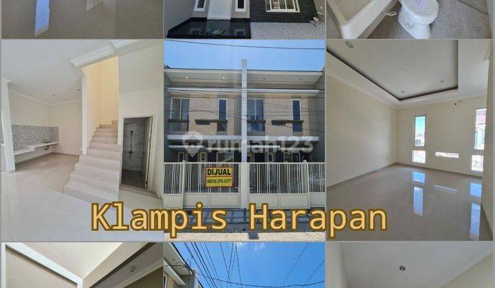 Dijual rumah lingkungan bersih, paving SHM @ Klampis Harapan 2