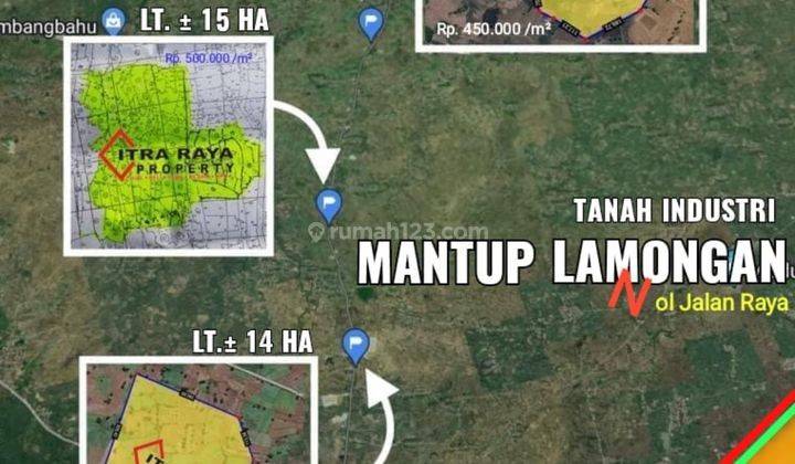 Tanah INDUSTRI Lamongan, MANTUP 1