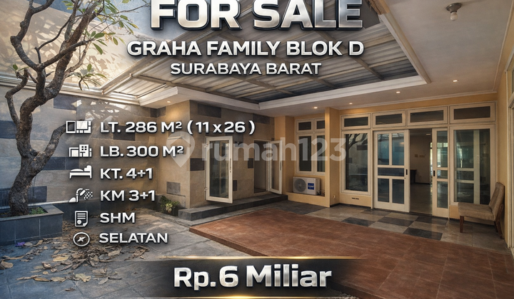 Graha Family Blok D , Surabaya Barat Graha Family Blok D , Surabaya Barat