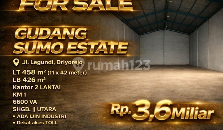 Gudang Sumo Estate Legundi, Driyorejo
