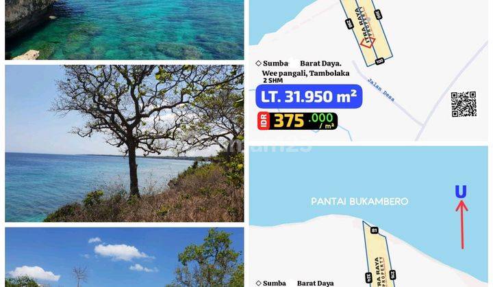 Beach Front Ocean View ,bukambero Sumba 1