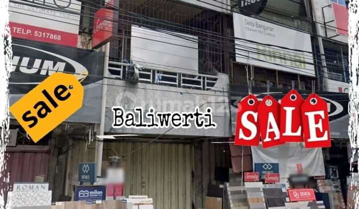 For Sale: Baliwerti Shop House, Central Sanitary Ceramics Store, City Center 1