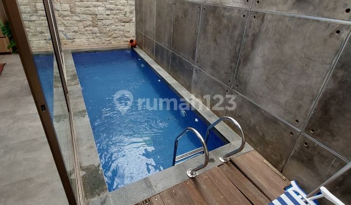 For Sale New Modern House with Private Swimming Pool in Cigadung Dago Bandung