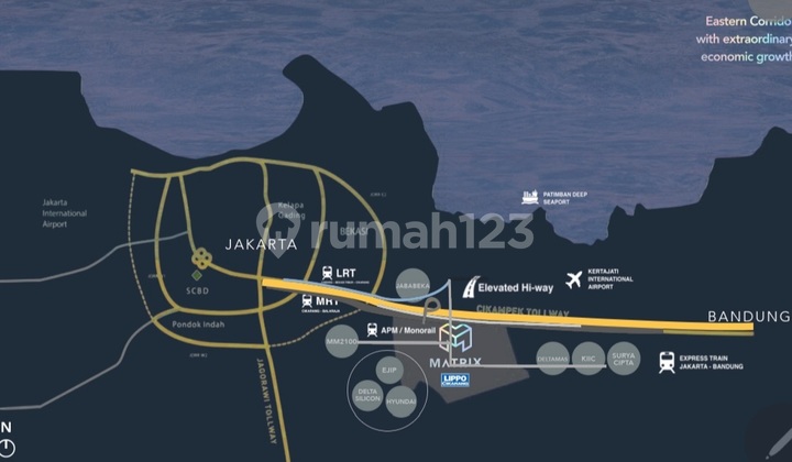 The Cheapest Commercial Plot Matrix in Lippo Cikarang at Lippo Cikarang The Cheapest Commercial Plot Matrix in Lippo Cikarang at Lippo Cikarang