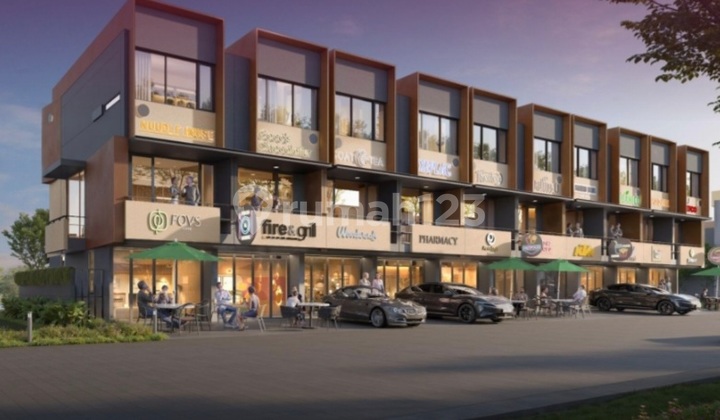 Ruko Tree Tops Tanamera Vantage Lippo Cikarang, 3 Floors, Modern Design, For Business, Office, or Home 1