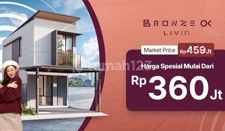 5Enses Collection Hunian Modern Terbaru Lippo Cikarang Cosmopolis Cicilan KPR Mulai 2,1 Jt Free AJB dan BPHTB 2