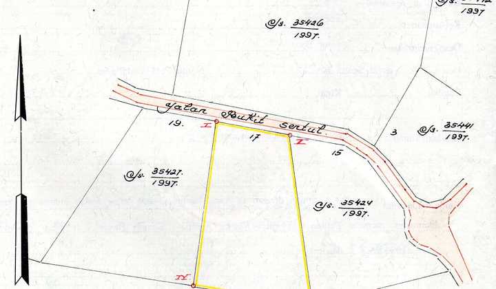 Kavling Sertpikat Di Bawah Harga  NJOP Sentul City