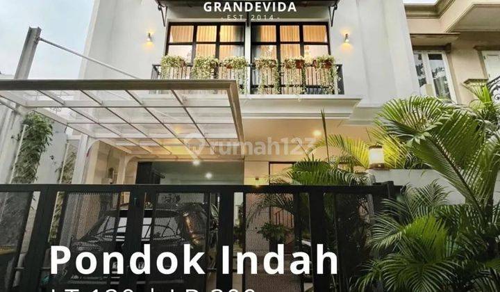 Rumah Baru Cantik 3 Lantai plus Rooftop Di pondok Indah  1