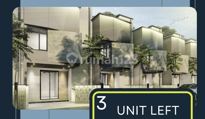 Rumah Baru Sisa 2 Unit Dalam Cluster Di Condet Jakarta Timur