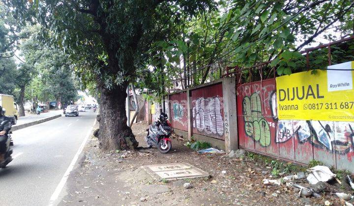 Murah Tanah Dan Bangunan Bekas Bengkel di Pinggir Jln Raya Bogor 2