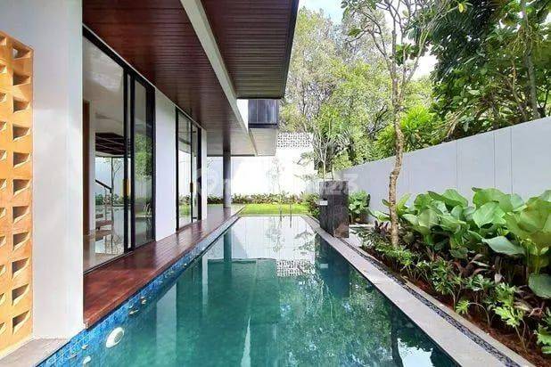 Rumah Baru Design Tropical Modern Di Kemang Selatan 1