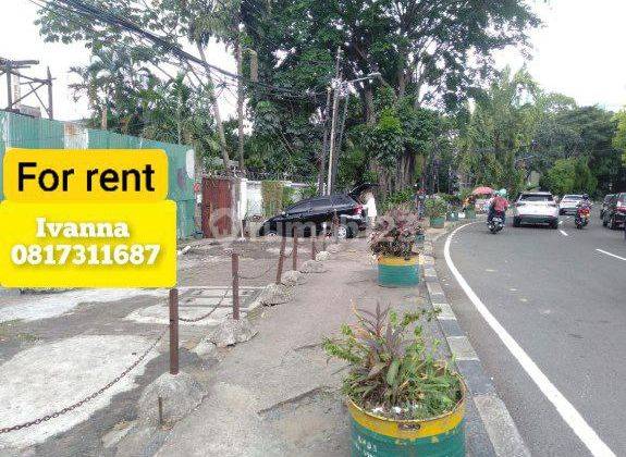 Disewakan Kavling di Pinggir Jalan Hang Lekir Kebayoran Baru 1