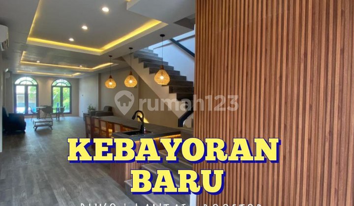 Ruko 4 Lantai + Rooftop di Kebayoran Baru Jakarta Selatan