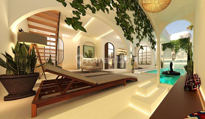 Full Furnished Santorini Type Villa in the Nusa Dua Area 2