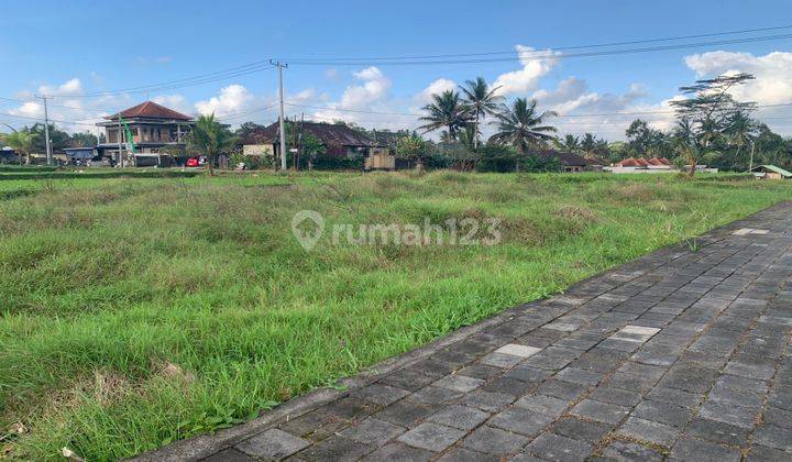 Tanah Lingkungan Villa View Sawah Di Dekat Sentral Ubud 1