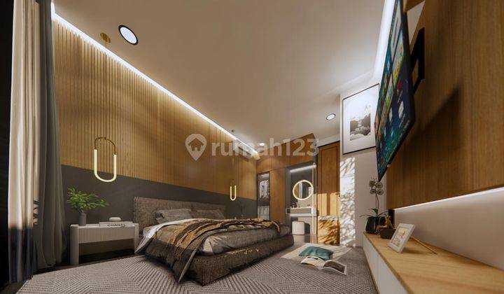 Villa Fully Furnished Tropical Modern Di Dekat Airport 2