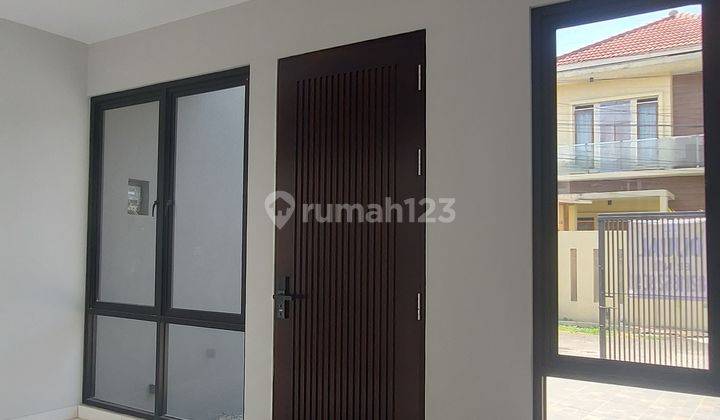 Rumah Baru Kembar Timur Bkr Bandung Taman Depan Belakang SHM 2