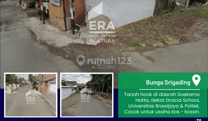 Tanah di Jl. Bunga Srigading Lokasi Strategis Area Soekarno Hatta 1