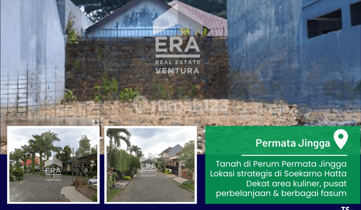 Dijual Tanah Kavling Di Perum Permata Jingga Soekarno Hatta 1