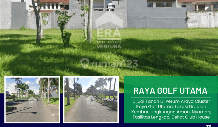 Dijual Tanah Di Perum Araya Cluster Raya Golf Utama 1