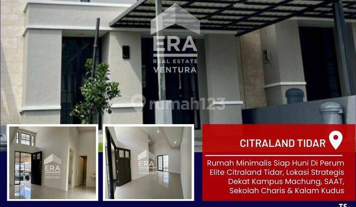 Disewakan Rumah Minimalis Siap Huni Di Citraland Tidar 1