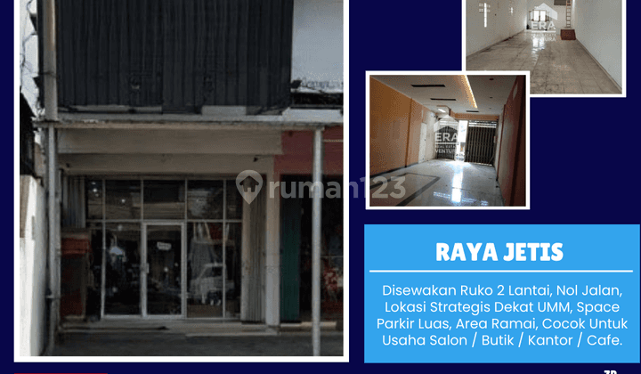 Ruko 2 Lantai, Nol Jalan, Lokasi Strategis Dekat UMM Ruko 2 Lantai, Nol Jalan, Lokasi Strategis Dekat UMM