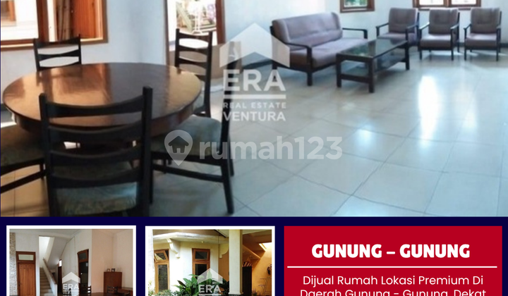 Dijual Rumah Lokasi Premium Di Daerah Gunung - Gunung