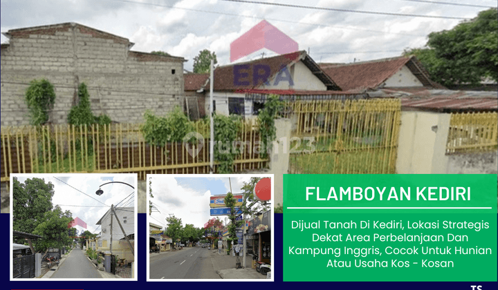 Tanah Di Kediri, Lokasi Strategis Dekat Kampung Inggris 1