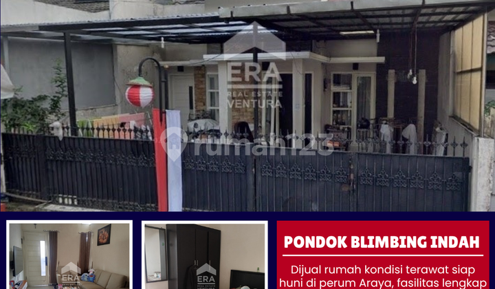 Dijual rumah kondisi terawat siap huni di perum Araya
