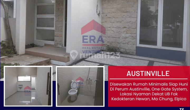 Rumah Minimalis Siap Huni Di Perum Austinville, One Gate System 1