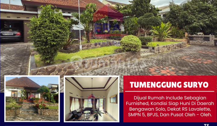 Rumah Semi Furnished Di Daerah Bengawan Solo