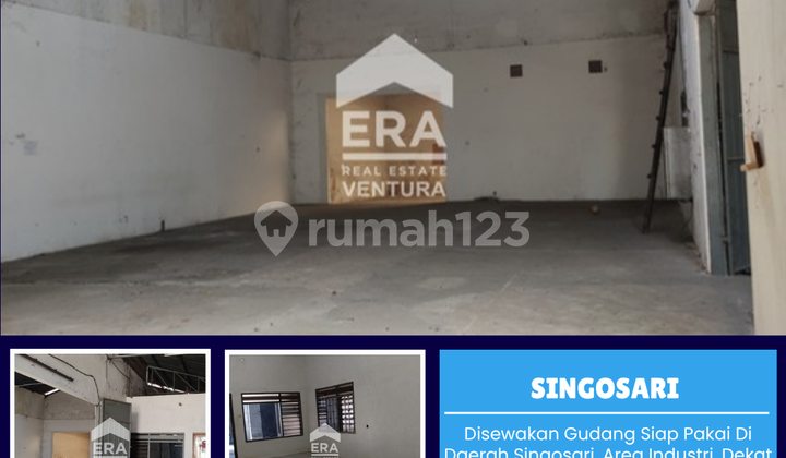Warehouse for Rent Ready to Use in Singosari Area, Near Toll Exit
