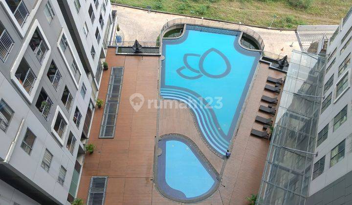 kolam renang dijual apartemen full furnished 2br