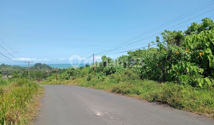 Tanah Strategis Depan Brimob Panggarangan Bayah Lebak