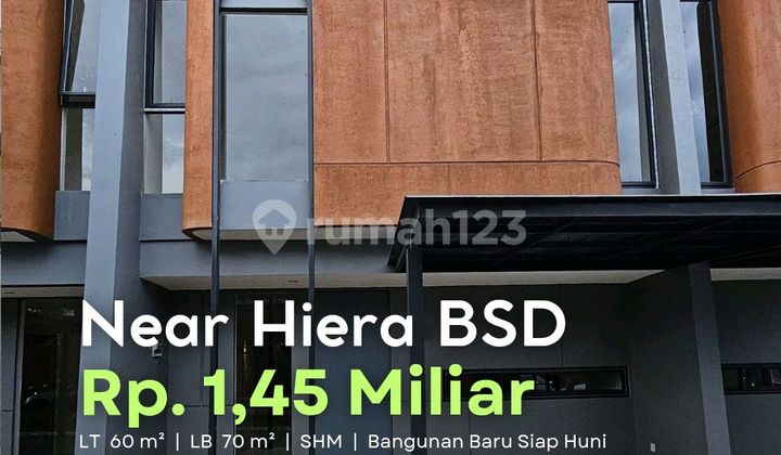 Rumah Siap Huni Dalam Cluster di Legok Tangerang Dekat Hiera Bsd