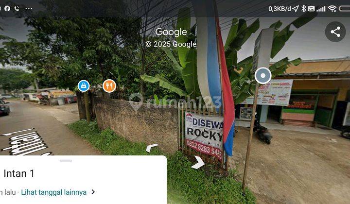 Tanah Sewa Parung 600 Meter Lokasi Bersebelahan Dengan Indomart  1