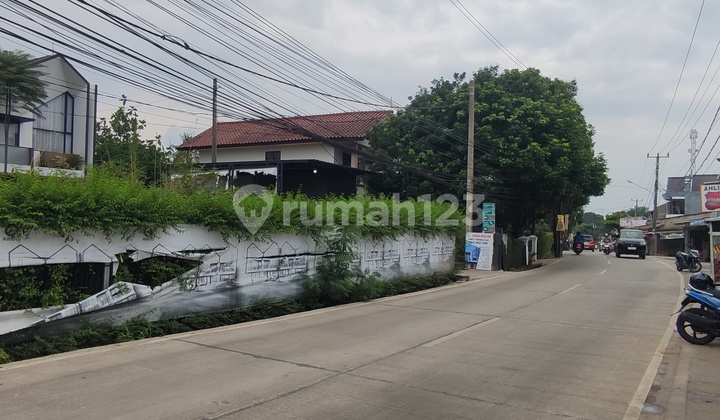 Rumah Dan Tanah Kosong Di Parung Bogor Pinggir Jalan 