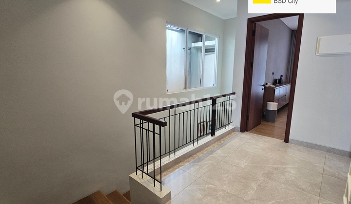 Rare 12 Meter Wide House in De Park Cajuputi BSD City, move-in ready. 2