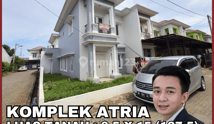 Dijual Rumah Hook Di Komplek Atria Daerah Medan Helvetia 1